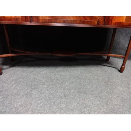 Antike britische Mahagoni Vitrine ca 1910