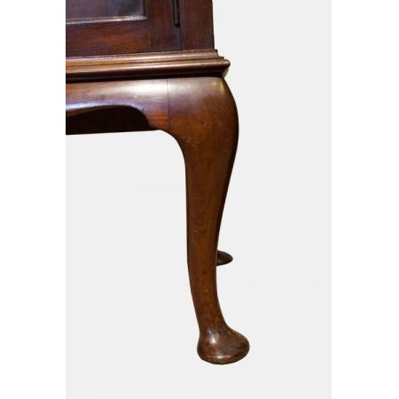 Antike Mahagoni Vitrine britisch ca 1900