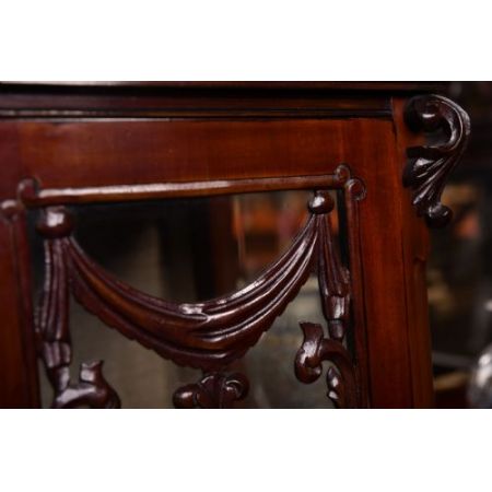 Edwardianische antike Mahagoni Vitrine Sideboard englisch ca 1890
