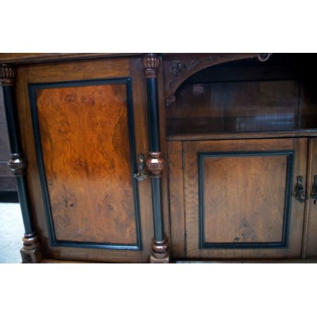 Antikes britisches Sideboard Eiche ca 1870