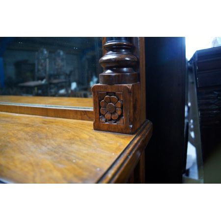 Antikes britisches Sideboard Eiche ca 1870