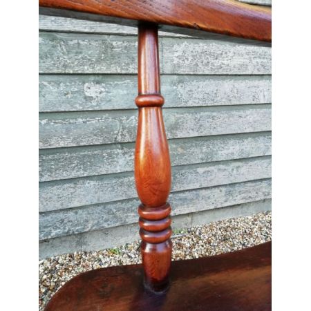 Viktorianischer antiker englischer Landhaus Windsor Stuhl Ulme Buche ca 1860