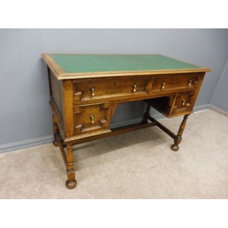 Antiker Eichen Schreibtisch britisch ca 1920