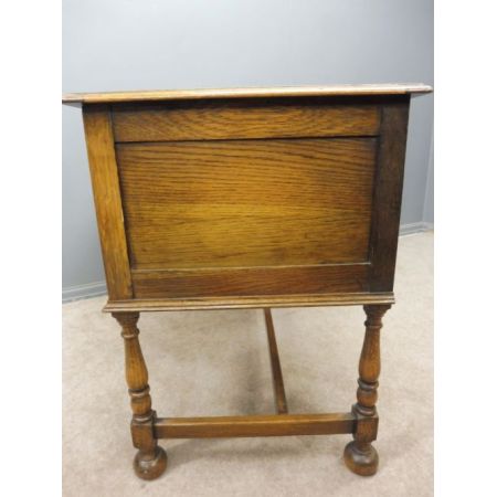 Antiker Eichen Schreibtisch britisch ca 1920