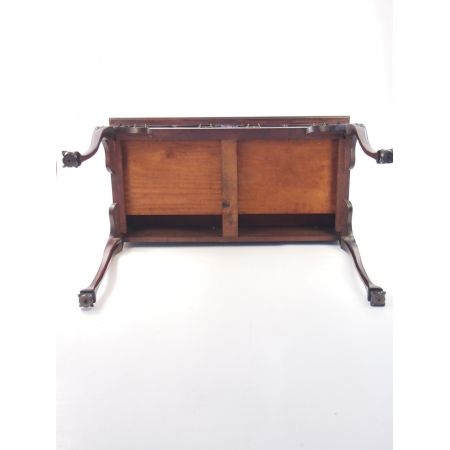 Viktorianischer antiker Mahagoni Schreibtisch britisch ca 1850