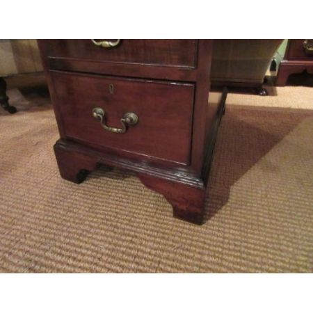 Viktorianischer antiker Mahagoni Schreibtisch englisch ca 1880