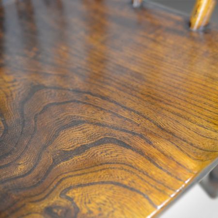 Edwardianischer antiker Windsor Chair Landhaus Stuhl Eiche ca 1910