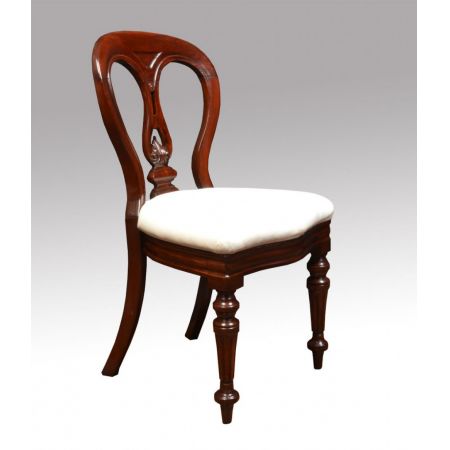 Viktorianische antike Mahagoni Stühle Küchenstühle englisch ca 1850