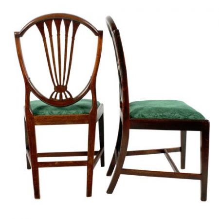 Georgianische antike Mahagoni Stühle englisch ca 1790