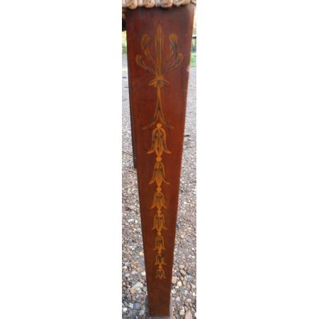 Antike Sheraton Stühle Mahagoni englisch ca 1890