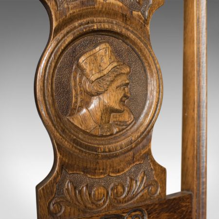 Antike englische Landhaus Stühle Eiche Küchenstühle ca 1910