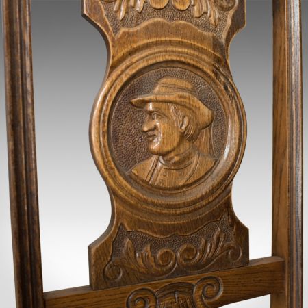 Antike englische Landhaus Stühle Eiche Küchenstühle ca 1910