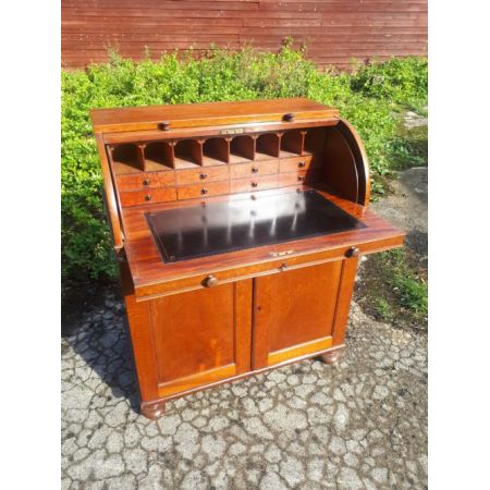 Antiker Regency Cylinder Desk Sekretär englisch ca 1810