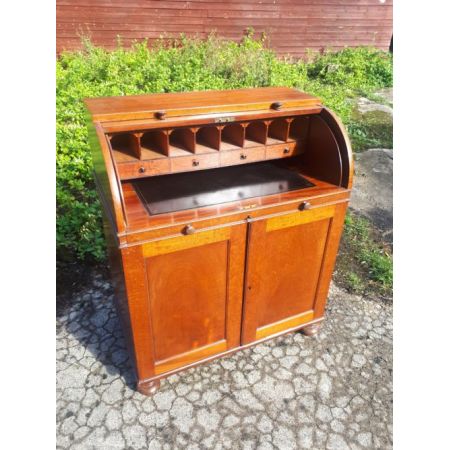 Antiker Regency Cylinder Desk Sekretär englisch ca 1810