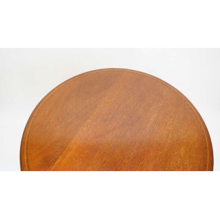 Edwardianischer antiker Mahagoni Beistelltisch englisch ca 1900