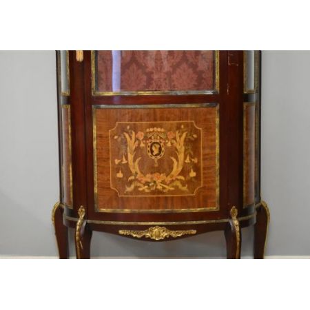 Antike Mahagoni Vitrine original britisch ca 1920