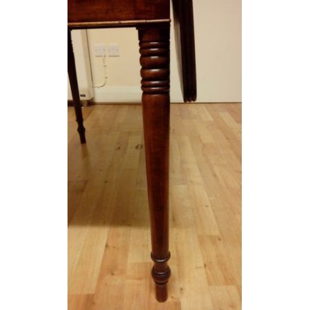 Georgianischer Regency Mahagoni Pembroke Tisch antik ca 1830