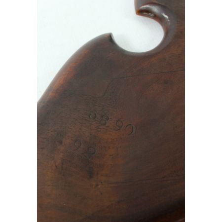 Edwardianischer Arts & Crafts Nussbaum Beistelltisch antik ca 1905