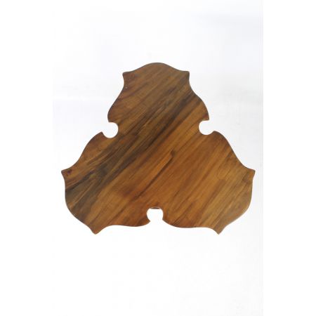 Edwardianischer Arts & Crafts Nussbaum Beistelltisch antik ca 1905