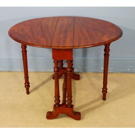 Britischer original antiker Mahagoni Tisch ca 1860