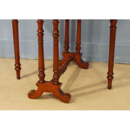 Britischer original antiker Mahagoni Tisch ca 1860