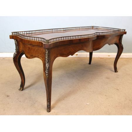 Antiker britischer Palisander Kaffeetisch ca 1920