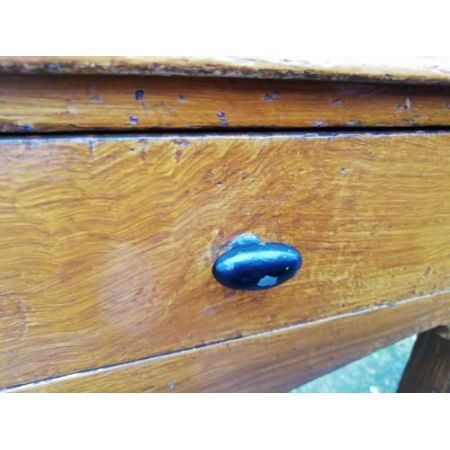 Antiker Kiefern Beistelltisch Weichholz englisch ca 1800