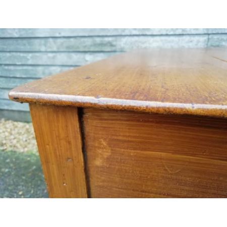 Antiker Kiefern Beistelltisch Weichholz englisch ca 1800