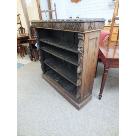 Antikes englisches Eichen Bücherregal ca 1900