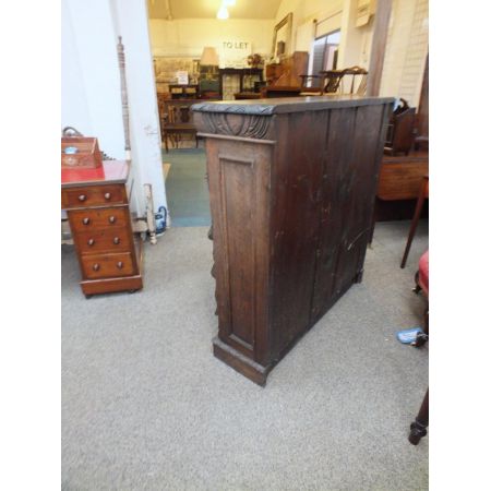 Antikes englisches Eichen Bücherregal ca 1900