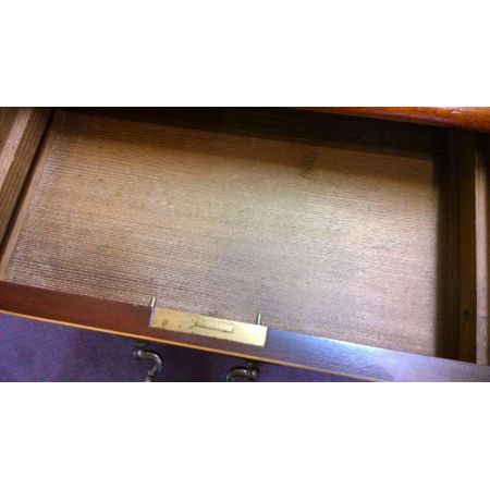 Antiker Sheraton Revival Schreibtisch Mahagoni englisch ca 1900