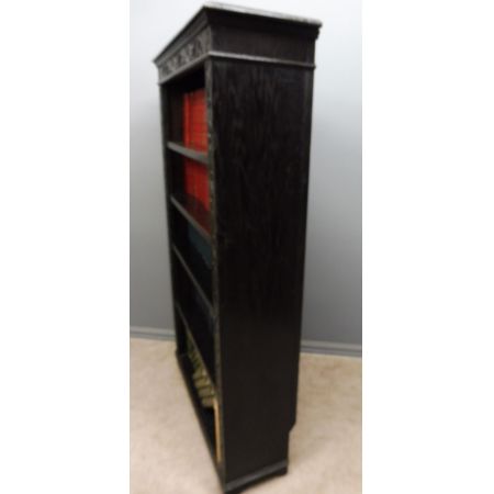 Viktorianisches antikes Bücherregal Eiche englisch ca 1890