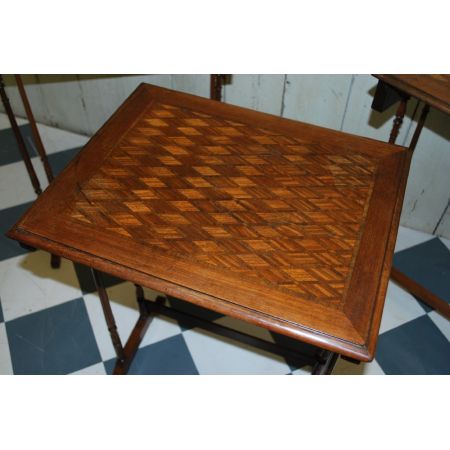 Französische antike Palisander Beistelltische Set ca 1890