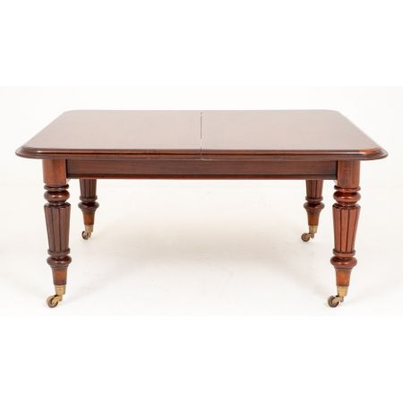 William IV. Antiker Englischer Mahagoni Esstisch ca. 19. Jh.