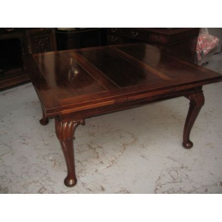 Englischer Antiker Mahagoni ausziehbarer Esstisch