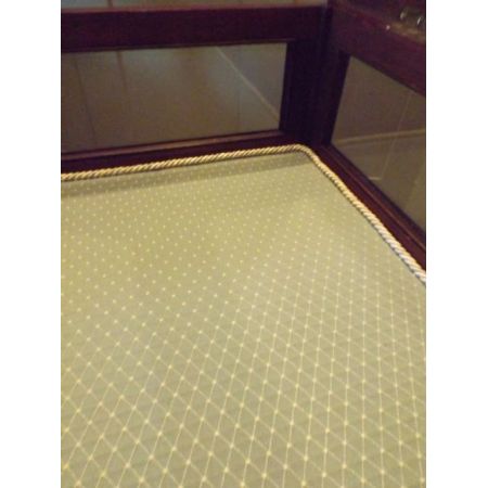 Viktorianische Antike Englische Mahagoni Bijouterie Vitrine ca. 1880