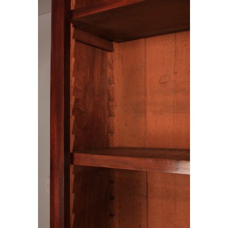 Antiker britischer Mahagoni Bücherschrank ca 1860