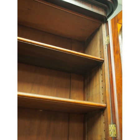 Viktorianischer antiker Mahagoni Bücherschrank englisch ca 1870