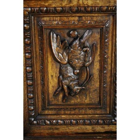 Antiker englischer Eichen Bücherschrank ca 1880