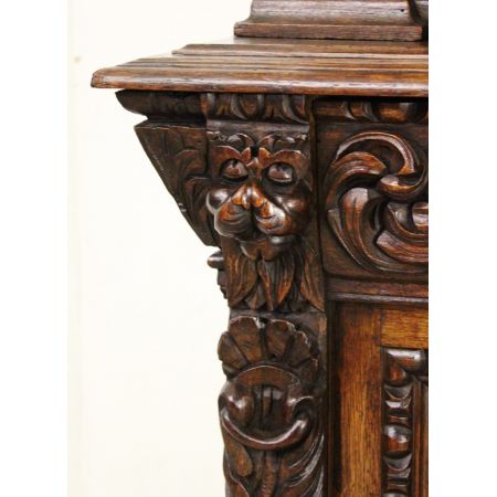 Antiker englischer Eichen Bücherschrank ca 1880