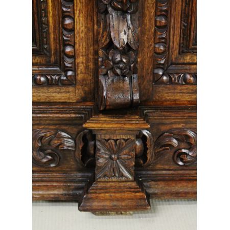 Antiker englischer Eichen Bücherschrank ca 1880