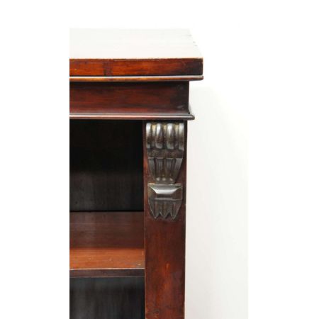 Viktorianisches antikes Mahagoni Bücherregal englisch ca 1850