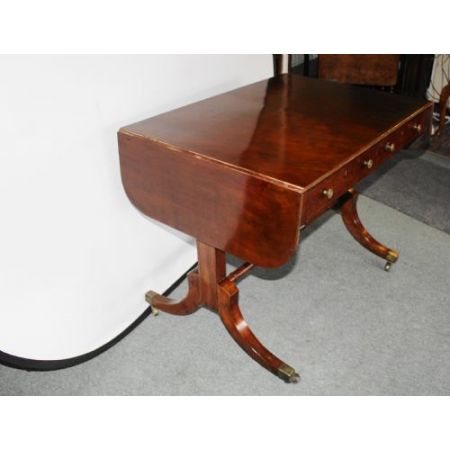 Regency Mahagoni Sofatisch antik englisch ca 1810