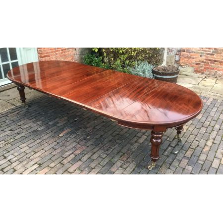 Viktorianischer Mahagoni Esstisch antik englisch ca 1850