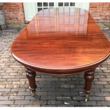 Viktorianischer Mahagoni Esstisch antik englisch ca 1850
