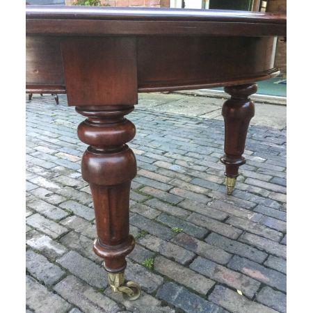 Viktorianischer Mahagoni Esstisch antik englisch ca 1850