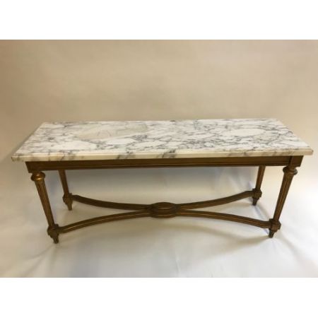 Antiker französischer Marmor Konsolentisch ca 1920