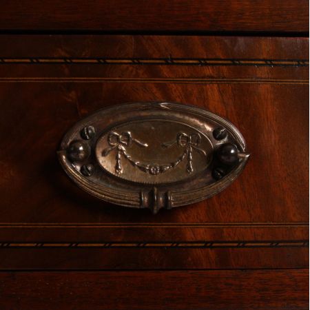 Antiker englischer Mahagoni Schreibtisch britisch ca 1900