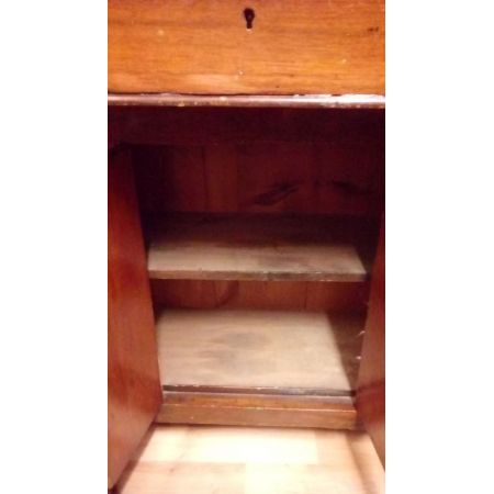 Antiker viktorianischer Davenport Schreibtisch Eiche englisch ca 1840