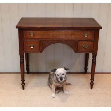 Antiker englischer Schreibtisch Eiche ca 1840